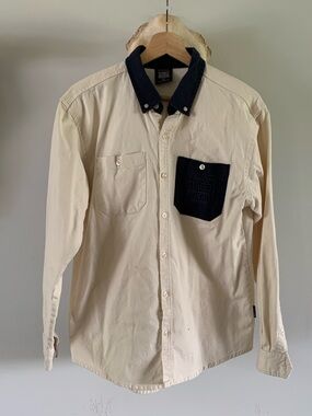Vintage Vision Steeetwear Button Down Shirt